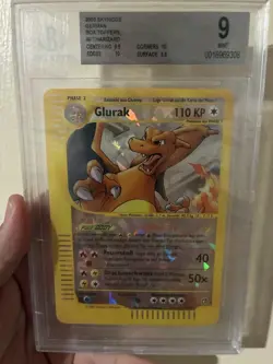 GLURAK BOX TOPPER CHARIZARD POKEMON SKYRIDGE 2003 BGS 9 - Image 1
