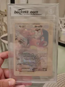 GLURAK BOX TOPPER CHARIZARD POKEMON SKYRIDGE 2003 BGS 9 - Image 4