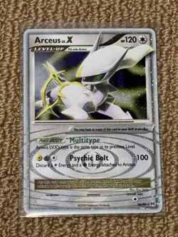 Pokemon TCG Arceus LV. X Platinum 96/99 NM - Image 1