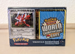 2008 Intimidation Deck World Championship Pokemon Sealed Tristan Robinson MINT B - Image 1