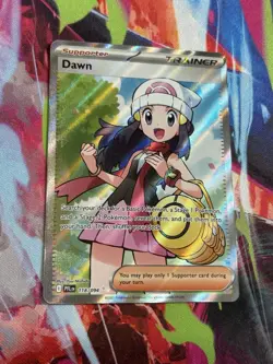 Pokemon Phantasmal Flames #118/94 Dawn Ultra Rare Full Art Holo - Image 1