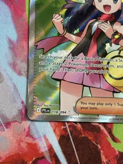 Pokemon Phantasmal Flames #118/94 Dawn Ultra Rare Full Art Holo - Image 4