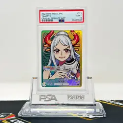 PSA 9 MINT Yamato Leader Alt Art #OP06-022 Wings of the Captain Jap One Piece - Image 1