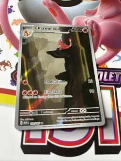 Charmeleon 169/165 Scarlet Violet 151 Illustration Rare Holo Pokemon Card - Image 2