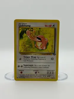 Lickitung 38/64 Jungle Uncommon NM WOTC Pokemon Card - Image 1