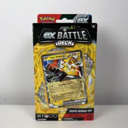 Pokemon TCG EX Battle Deck Tapu Koko EX Factory Sealed Ready To Play 60 Cards - Image 1