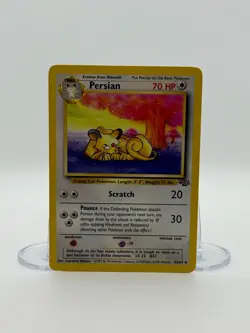 Persian 42/64 Jungle Uncommon NM WOTC Pokemon Card - Image 1