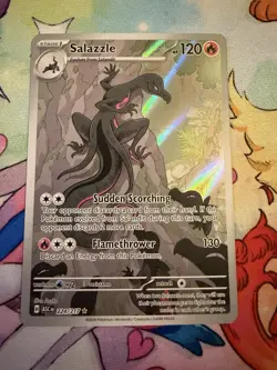 Pokemon TCG - Salazzle 224/217 - Ascended Heroes - Holo Illustration Rare Card - Image 1