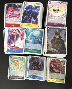 One Piece TCG 750+ Cards BULK LOT ENGLISH Rares C/UC/R 100+ Holos OP06-OP15 - Image 1