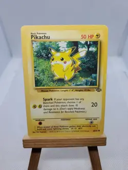 1999 Vintage Pokemon Pikachu Red Cheeks Card 60/64 - Image 1