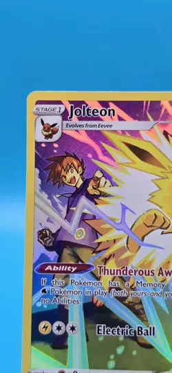 Pokemon Card Jolteon SWSH09: Brilliant Stars Trainer Gallery TG04/TG30 - Image 3