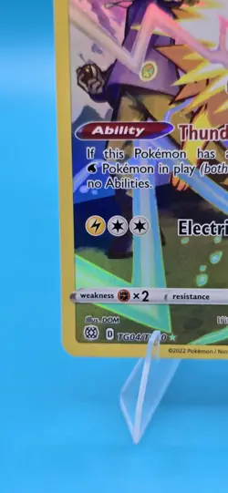 Pokemon Card Jolteon SWSH09: Brilliant Stars Trainer Gallery TG04/TG30 - Image 5