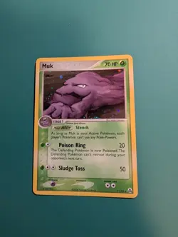 Pokemon Card 2006 EX Legend Maker Holo Rare Muk 11/92 NM - Image 1