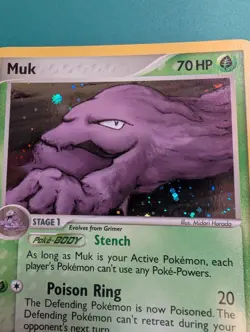 Pokemon Card 2006 EX Legend Maker Holo Rare Muk 11/92 NM - Image 3