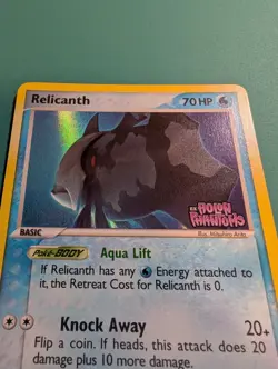 Pokemon Card 2006 EX Holon Phantoms Reverse Holo Rare Relicanth 30/110 NM - Image 3