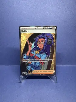 Pokemon TCG Raifort 142/131 Sv: Prismatic Evolutions Ultra Rare Holo Card - Image 1