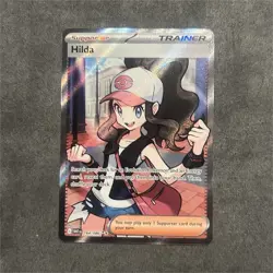Pokemon Hilda Full Art Ultra Rare Trainer Holo Card 164/086 Sv: White Flare Eng… - Image 1