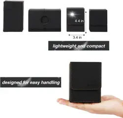 MTG Deck Box for Commander Display,Card Deck Box Fits 100 Double Sleeved Cards, - Image 3