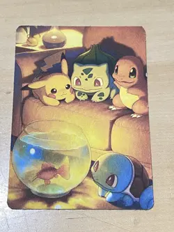 Anime ART STYLE Pikachu Fan Full Art Pokemon Custom Card/perfect bookmark - Image 1