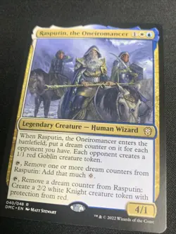 Rasputin, the Oneiromancer Commander: Dominaria United Regular - Image 1