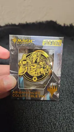 MTG LOT OF (3) ENAMEL PINS LOST CAVERNS OF IXALAN AJANI PINFINITY NEW SEALED - Image 2