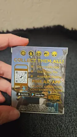 MTG LOT OF (3) ENAMEL PINS LOST CAVERNS OF IXALAN AJANI PINFINITY NEW SEALED - Image 3