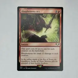 Blasphemous Act 204 NM Normal R Universes Beyond: Warhammer 40,000 MTG - Image 1