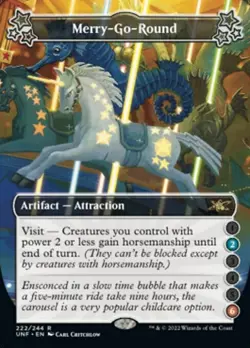 MTG Unfinity Attraction R Merry-Go-Round 2-6 #222a - Image 1