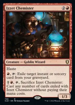 MTG Baldur's Gate R Izzet Chemister #798 - Image 1