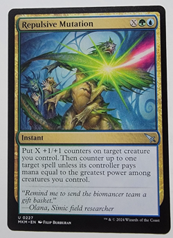 Repulsive Mutation - Murders at Karlov Manor 🔥BUY 2 GET 1 FREE🔥NM MTG - Image 1