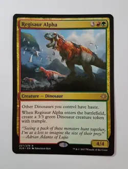 Regisaur Alpha - Ixalan (Magic/mtg) Rare - Image 1