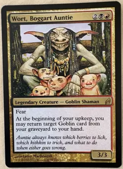 Wort, Boggart Auntie X1 Lorwyn Mtg Magic the Gathering - Image 1