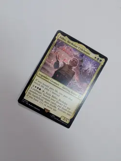 MTG - Bilbo, Birthday Celebrant - Commander: Lord of The Rings NM/M Condition - Image 2