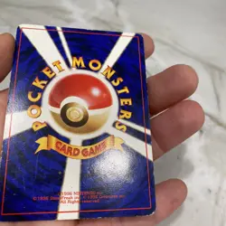 1996 Chansey No.113 Pokemon Card Nintendo Pocket Monsters Game Card - Image 4