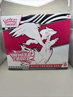 Pokemon TCG Scarlet & Violet White Flare Elite Trainer Box Factory Sealed ETB - Image 1
