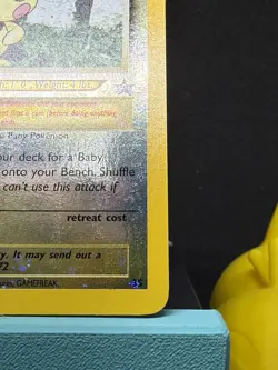 Pichu - Reverse Holo - #35 WOTC Black Star Promo - 2001 Pokemon TCG - Image 5