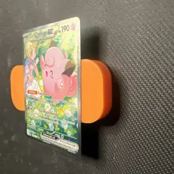 Pokemon TCG SV Journey Together Lillies Clefairy EX 184/159 SIR Full Art NM - Image 2