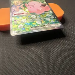 Pokemon TCG SV Journey Together Lillies Clefairy EX 184/159 SIR Full Art NM - Image 4