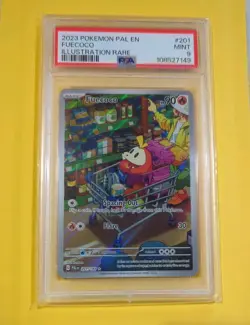 ✨Pokemon TCG - Fuecoco - 201/193 - Illustration Rare - Paldea Evolved - PSA 9✨ - Image 1