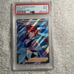 Pokemon Shining Fates Skyla 72/72 PSA 9 - Image 1