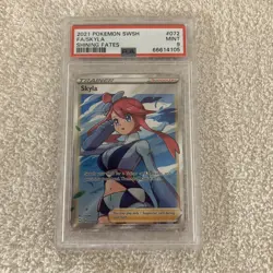Pokemon Shining Fates Skyla 72/72 PSA 9 - Image 3