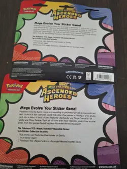 Pokemon TCG Ascended Heroes Tech Sticker Collection LOT OF 2 - Image 2