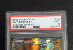 2015 POKEMON Giratina EX 93/98 Ancient Origins Full Art PSA MINT 9 - Image 3