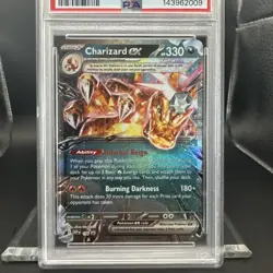 2025 Pokemon Scarlet Violet Charizard #196 Black Star Promo Graded PSA 9 - Image 3