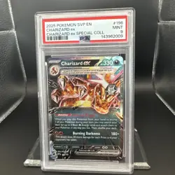 2025 Pokemon Scarlet Violet Charizard #196 Black Star Promo Graded PSA 9 - Image 5