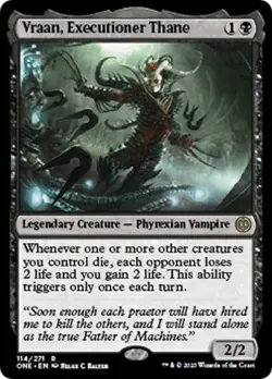Vraan, Executioner Thane - Near Mint MTG Phyrexia: All Will Be One - Image 1