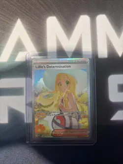 Pokemon TCG Lillie's Determination 184/132 Full Art Trainer Mega Evolutions - Image 1