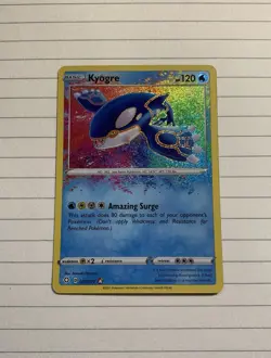 2021 Pokemon Sword Shield Shining Fates Kyogre AR Amazing Rare #21/72 - Image 1