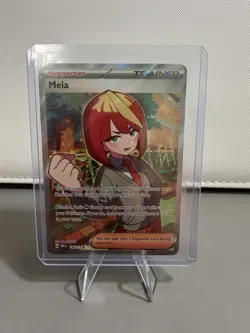 Mela 140/131 Holo Ultra Rare SV: Prismatic Evolutions Pokemon Holo Near Mint - Image 1