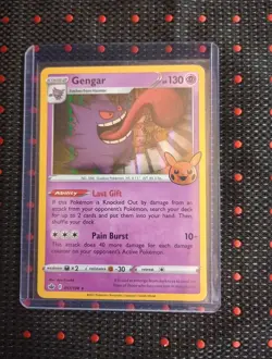2021 Pokemon TCG: Trick or Trade- Gengar (#057/198) Rare Halo - Image 1